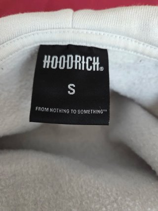 Sudadera Hoodrich Blanca con Cremallera