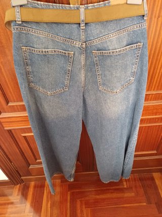 Jeans, Zara Croped Talla M/38
