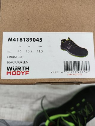 Zapatos de trabajo Würth Modyf Talla 45