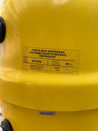 Abonadora 60L