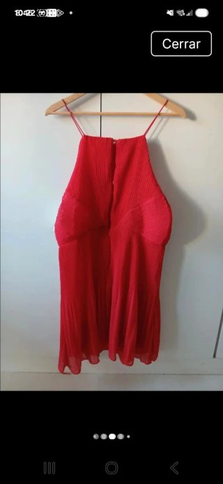 Vestido Pepe Jeans Rojo Evento Nuevo