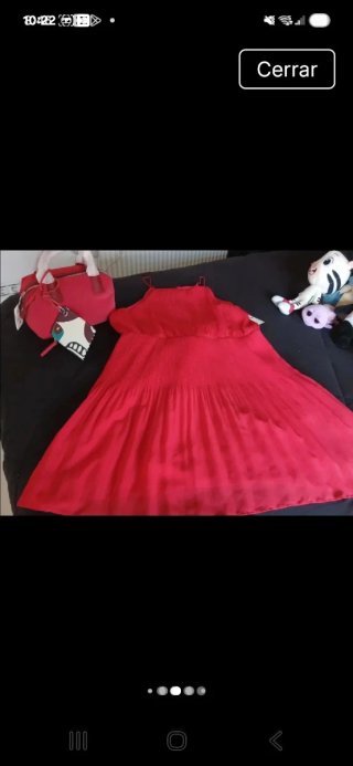 Vestido Pepe Jeans Rojo Evento Nuevo