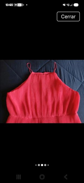 Vestido Pepe Jeans Rojo Evento Nuevo