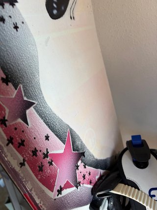 Tabla Snowboard marca Decathlon con Fijaciones
