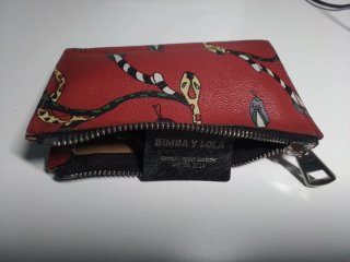 Monedero Bimba y Lola FW14 Serpientes Rojo