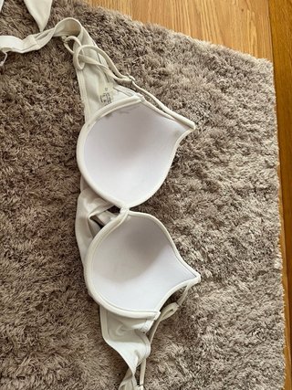 Top Bikini Shein Blanco Talla XS