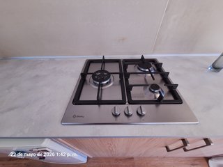 Muebles de cocina madera y metal