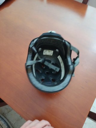 Casco Negro Bicicleta/Skate Oxelo