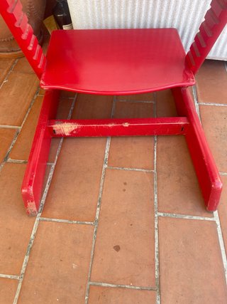 Silla infantil Stokke Tripp Trapp roja
