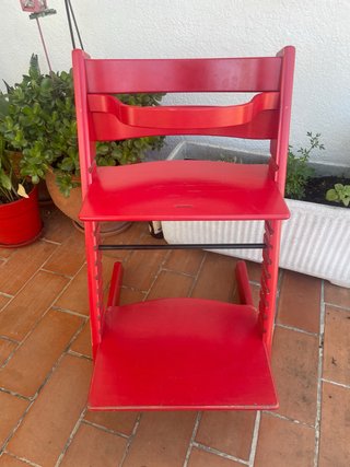 Silla infantil Stokke Tripp Trapp roja
