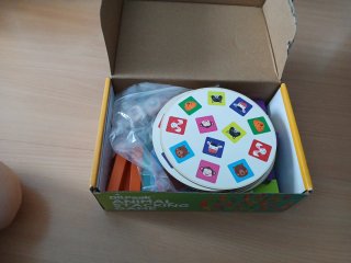Juego de apilar animales 3+ años
