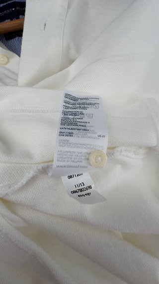 Polo Tommy Hilfiger Blanco