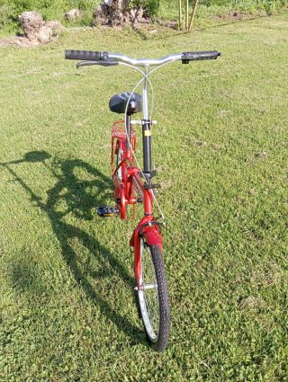 Bicicleta plegable YOGOICE roja