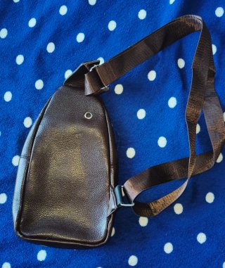 Borsa italiana a tracolla LEO&CO marrone