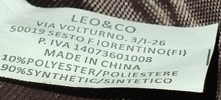 Borsa italiana a tracolla LEO&CO marrone