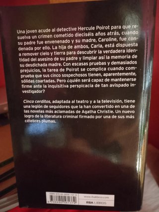 Libros de Agatha Christie.