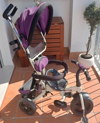 Triciclo Homcom Morado