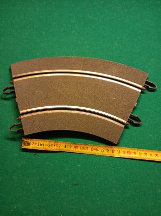 Pista Curva Scalextric