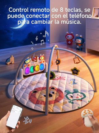Gimnasio para bebé TUMAMA 4-en-1