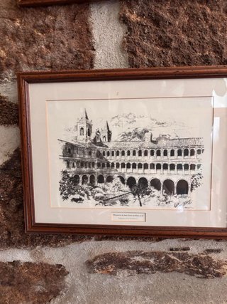 Set di due quadri decorativi con cornice in legno