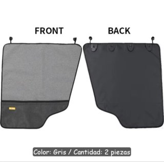 Protectores Puerta Coche Gris (2 uds)