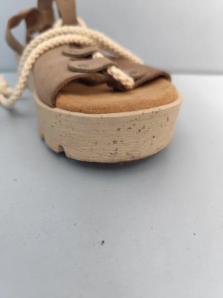 Sandalias T-39 Beige/Marrón