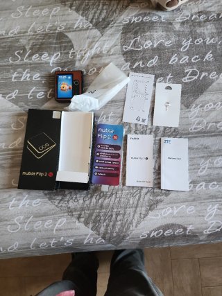 Nubia Flip 5G Naranja/Plata