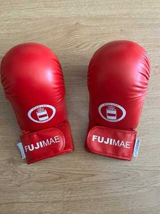 Guantes Fujimae homologados rojos (niño)