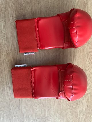 Guantes Fujimae homologados rojos (niño)