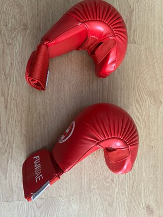 Guantes Fujimae homologados rojos (niño)