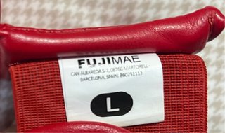 Guantes Fujimae homologados rojos (niño)