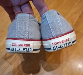 Zapatillas Converse grises talla 39