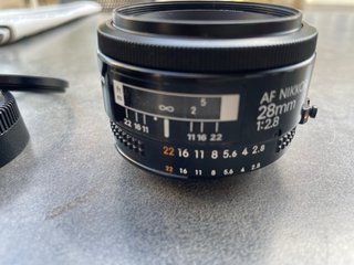 Objetivo Nikon AF Nikkor 28mm 1:2.8