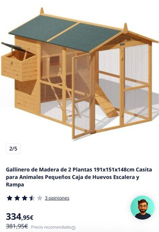 Gallinero DeubaXXL Big Hutch Madera