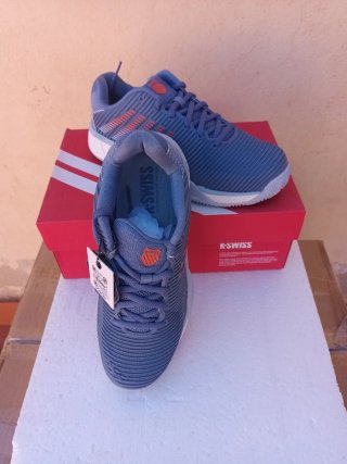 Zapatilla K-Swiss Deportiva Azul/Naranja