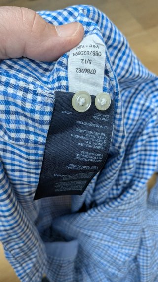 Camisa Tommy Hilfiger Talla L