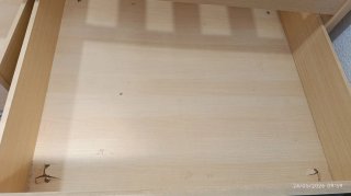 Cama individual con somier de madera