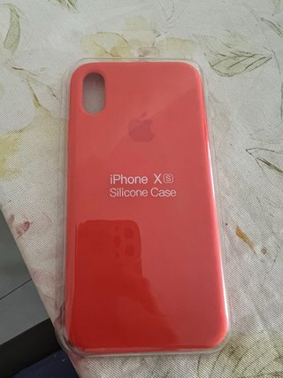 Funda iPhone XS Apple coral