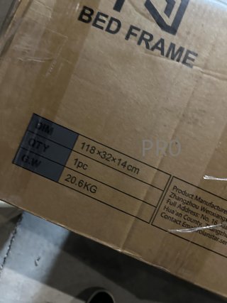 Estructura de cama