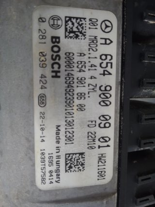 Centralita Motor Bosch A 654 900 09 01