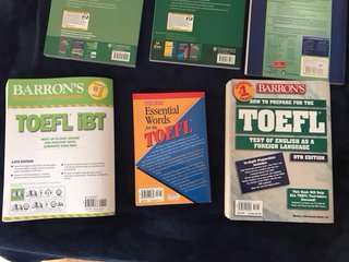 Lotto Libri Inglese Toefl e grammatica
