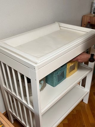 Cambiador Ikea GULLIVER blanco