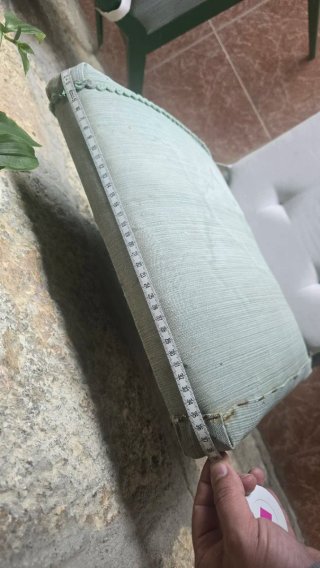 Silla Metálica Vintage Verde