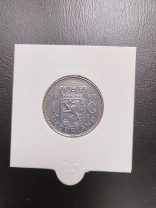 Monedas Holanda Florin y 25 Cent