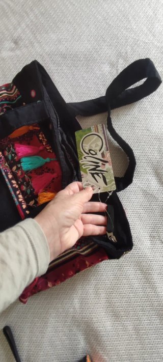 Bolso étnico Coline multicolor