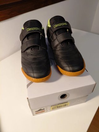 Zapatillas Kappa Negras y Verdes Talla 38