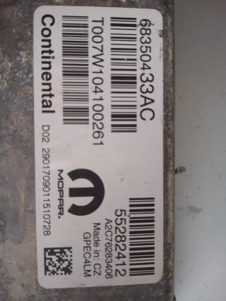 Centralita Motor Continental 68350433AC
