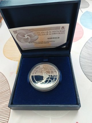 Moneda 10€ Plata Eurobasket 2007 FIBA