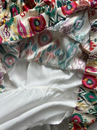 Vestido mujer estampado multicolor