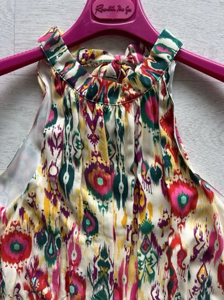 Vestido mujer estampado multicolor